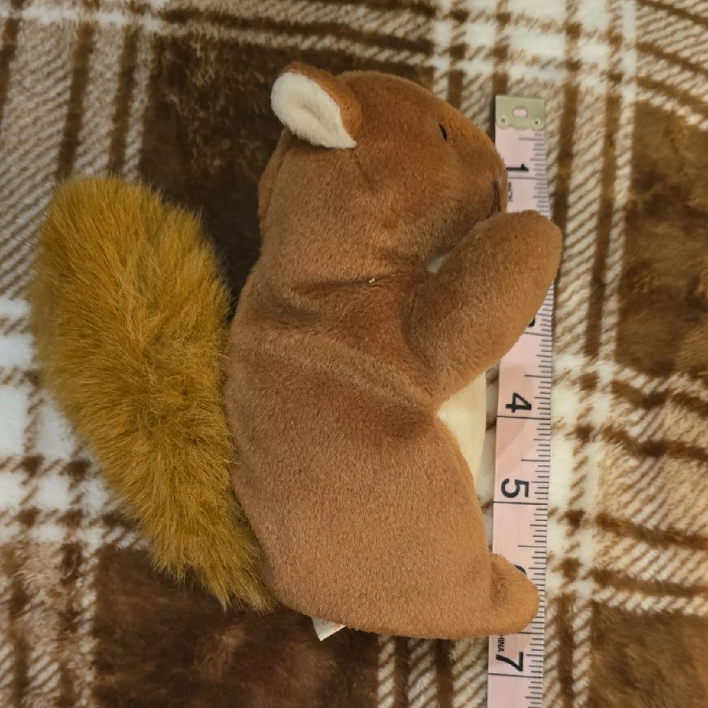 BOGO NUTS Style 4114 Ty Brown and Cream Plush‎ Pet Toy